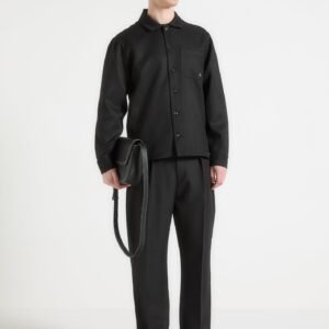 Tailored Overshirt - Black